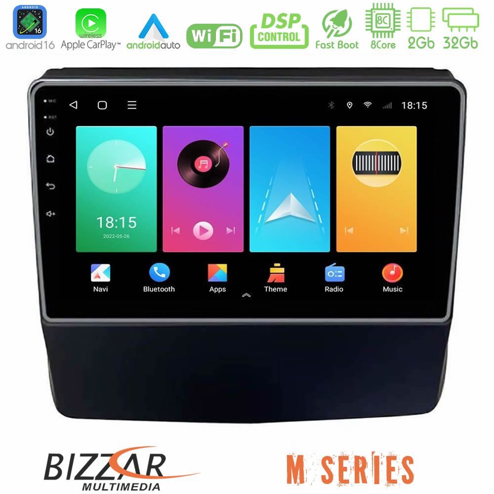 Bizzar M Series 8Core Android16 2+32GB Subaru Forester/Impreza 2018-2021 Navigation Multimedia Tablet 9"