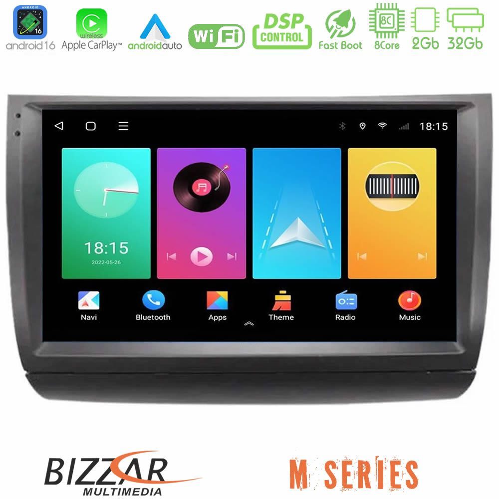 Bizzar M Series 8Core Android16 2+32GB Toyota Prius 2004-2009 Navigation Multimedia Tablet 9"