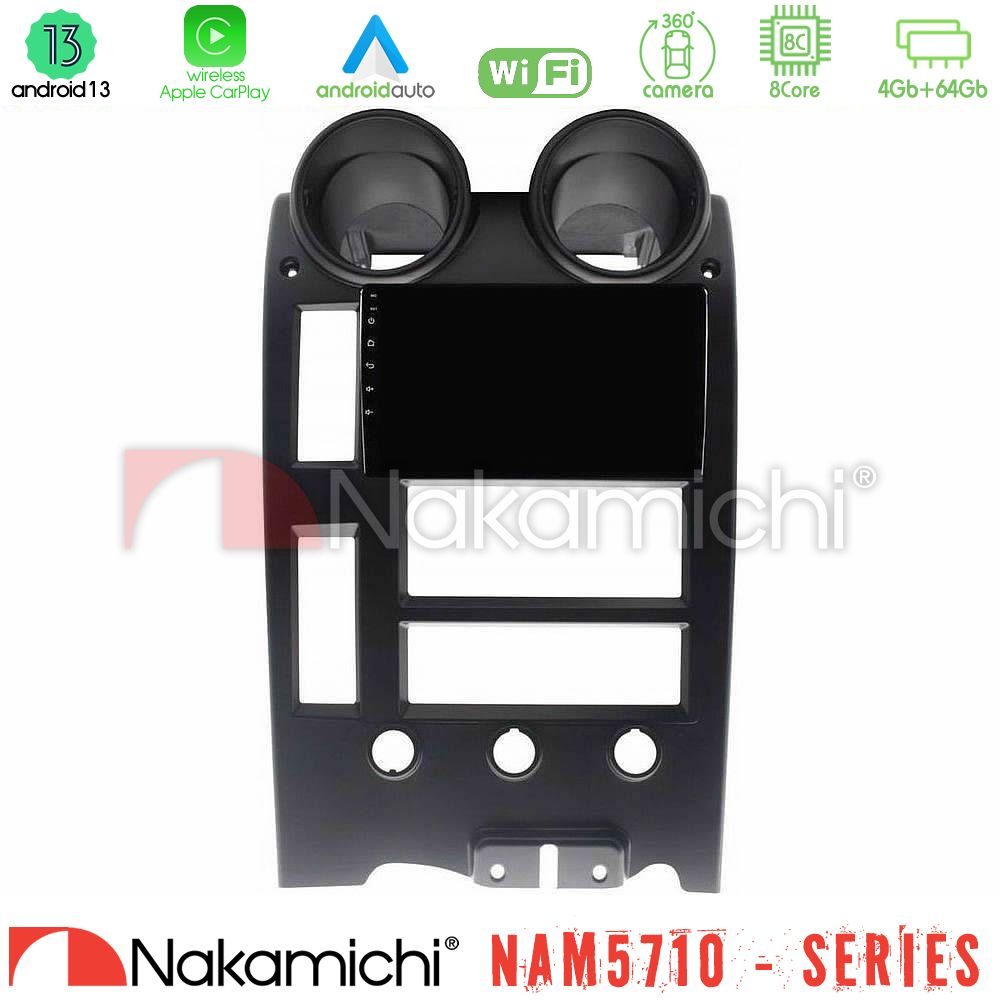 Nakamichi NAM5710 Series 8Core Android13 4+64GB Hummer H2 2002-2007 Navigation Multimedia Tablet 9"