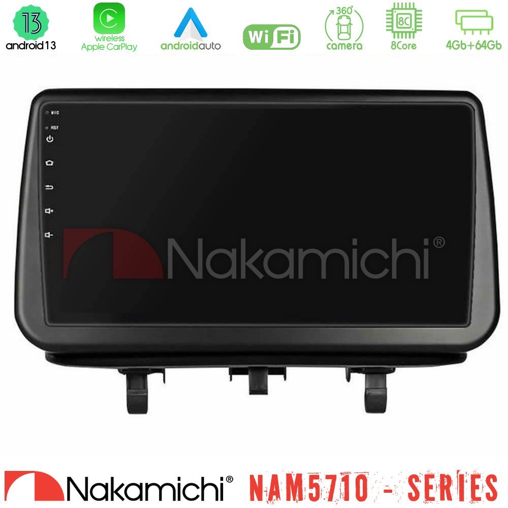 Nakamichi NAM5710 Series 8Core Android13 4+64GB Opel Meriva B 2010-2017 Navigation Multimedia Tablet 9"