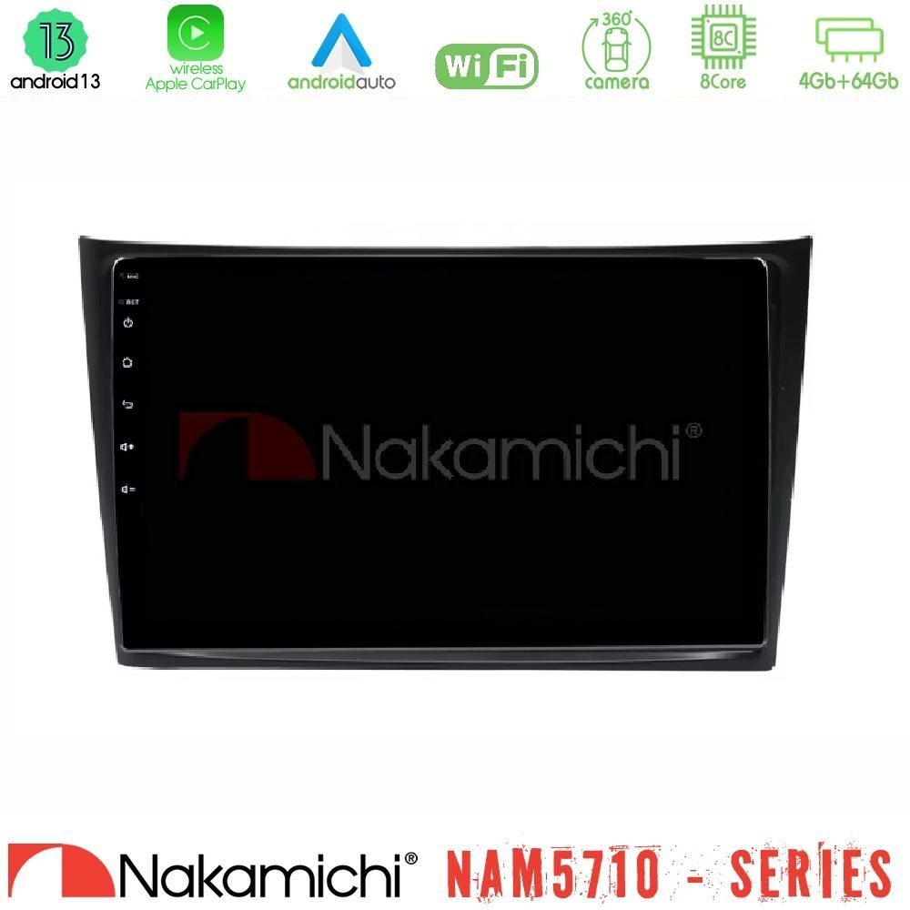 Nakamichi NAM5710 Series 8Core Android13 4+64GB Volvo XC90 2006-2014 Navigation Multimedia Tablet 10"