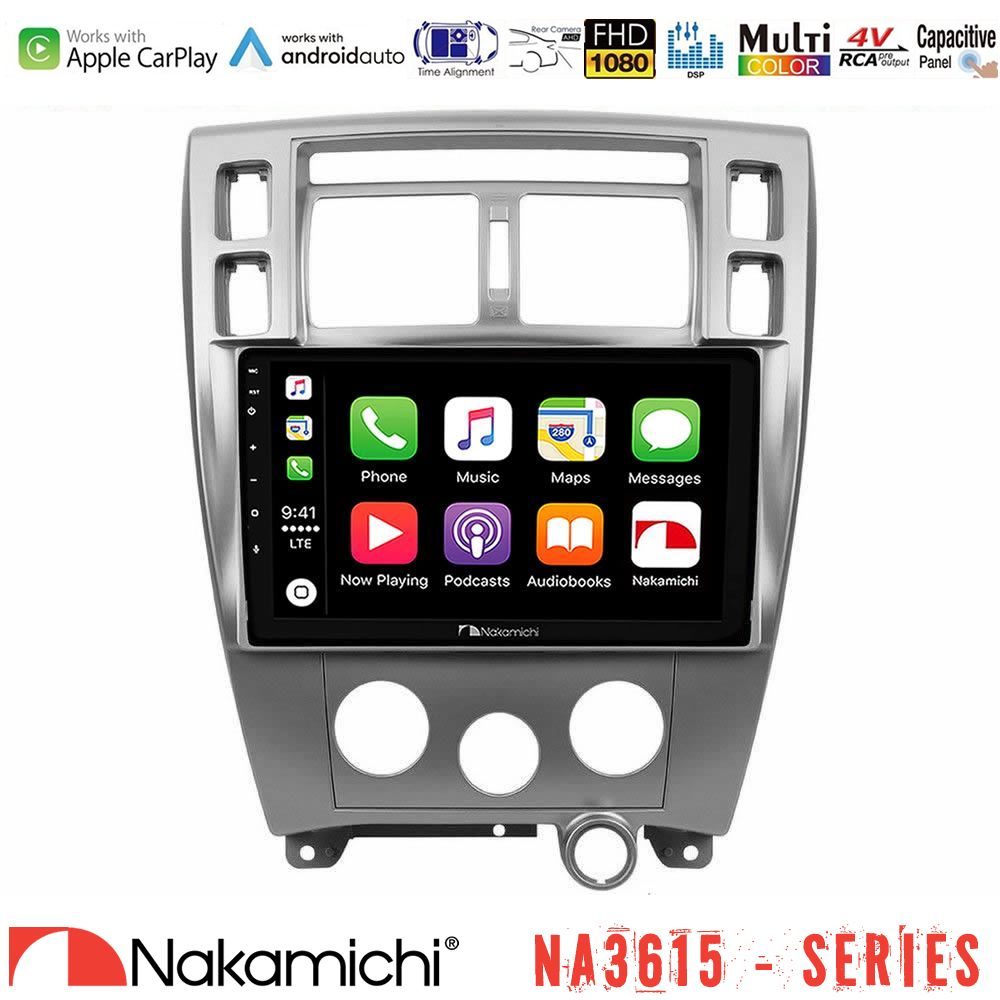 Nakamichi NA3615 Series Με Wireless Carplay & Android Auto Hyundai Tucson Media Station Tablet 9"