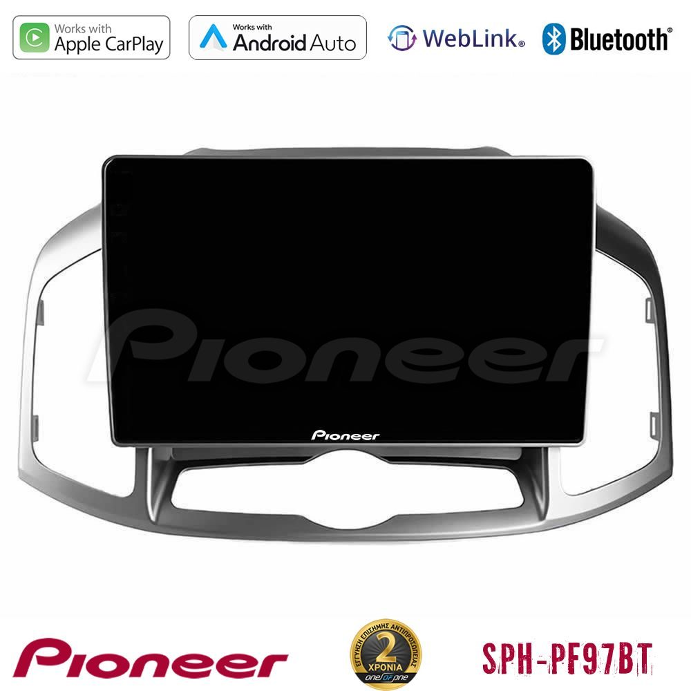 Pioneer SPH-PF97BT Series Chevrolet Captiva 2012-2016 Multimedia Station 9" (Tablet Style) Με Carplay & Android Auto