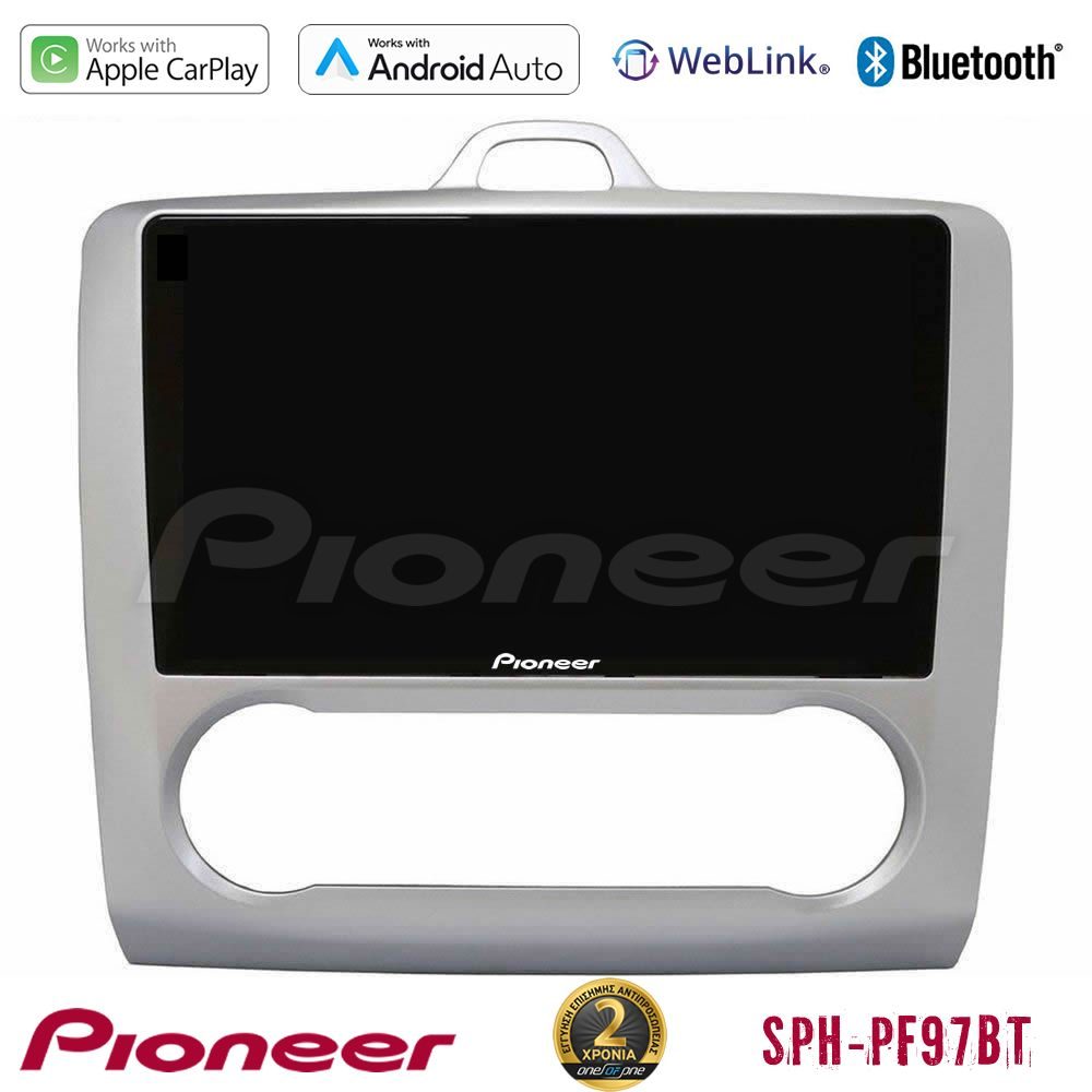 Pioneer SPH-PF97BT Series Ford Focus Auto AC Multimedia Station 9" (Tablet Style) Με Carplay & Android Auto