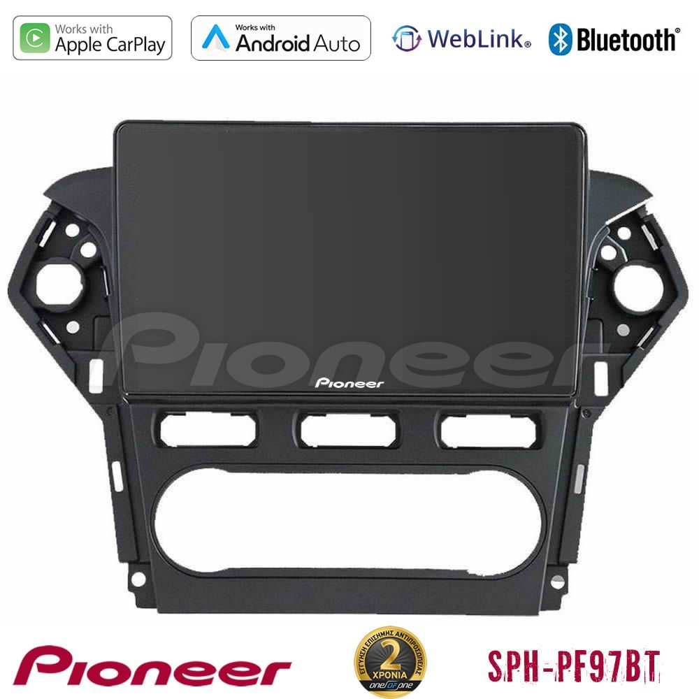 Pioneer SPH-PF97BT Series Ford Mondeo 2011-2014 Multimedia Station 9" (Tablet Style) Με Carplay & Android Auto