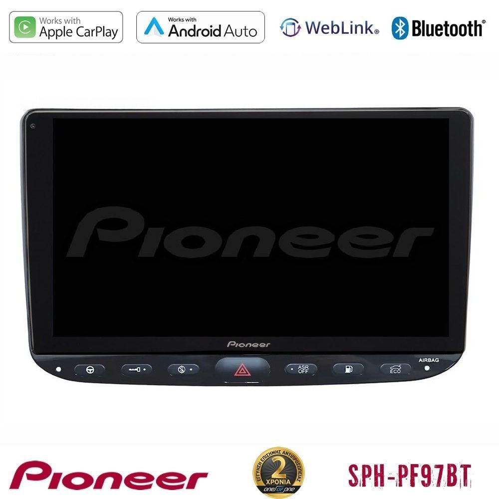Pioneer SPH-PF97BT Series Fiat Punto/ Evo Multimedia Station 9" (Tablet Style) Με Carplay & Android Auto
