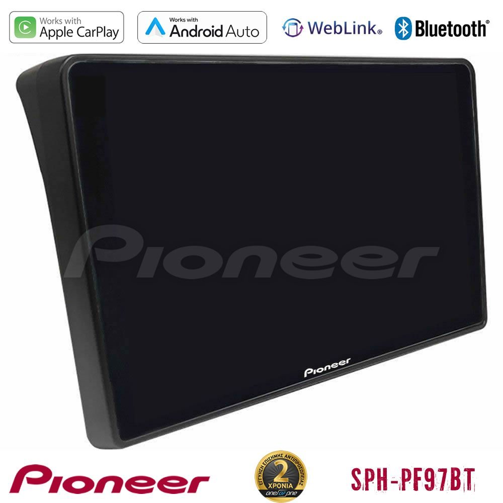 Pioneer SPH-PF97BT Series Fiat Ducato/Citroen Jumper/Peugeot Boxer Multimedia Station 9" (Tablet Style) Με Carplay & Android Auto