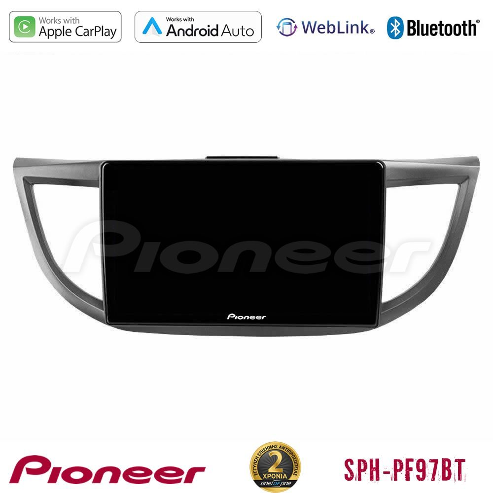 Pioneer SPH-PF97BT Series Honda CRV 2012-2017 Multimedia Station 9" (Tablet Style) Με Carplay & Android Auto