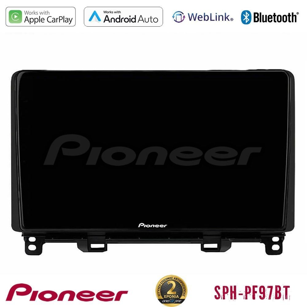 Pioneer SPH-PF97BT Series Honda Jazz RHD 2021-2025 Multimedia Station 10" (Tablet Style) Με Carplay & Android Auto