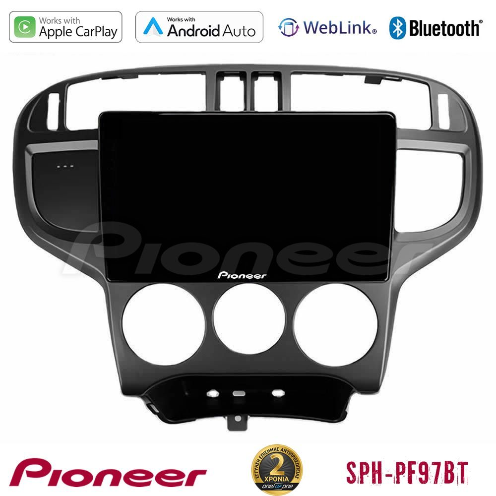 Pioneer SPH-PF97BT Series Hyundai Matrix 2001-2010 Multimedia Station 9" (Tablet Style) Με Carplay & Android Auto