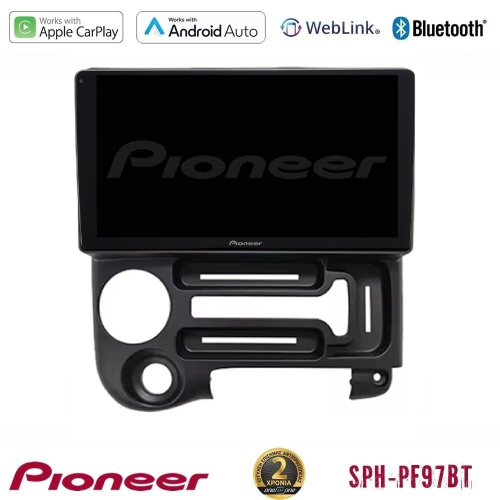 Pioneer SPH-PF97BT Series Hyundai Atos 1997 – 2010 Multimedia Station 9" (Tablet Style) Με Carplay & Android Auto