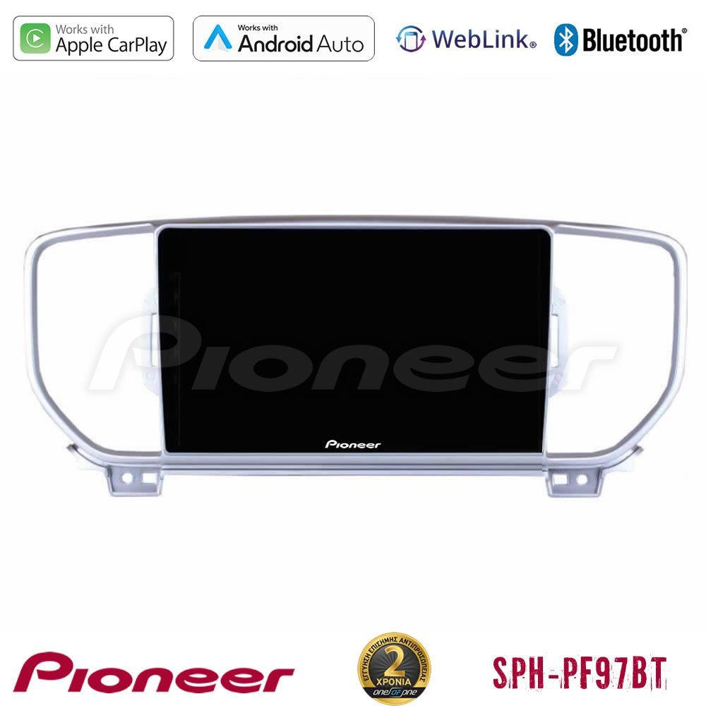 Pioneer SPH-PF97BT Series Kia Sportage 2016-2018 Multimedia Station 9" (Tablet Style) Με Carplay & Android Auto