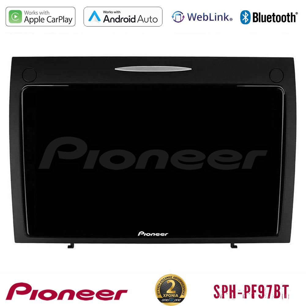 Pioneer SPH-PF97BT Series Mercedes SLK Class Multimedia Station 9" (Tablet Style) Με Carplay & Android Auto