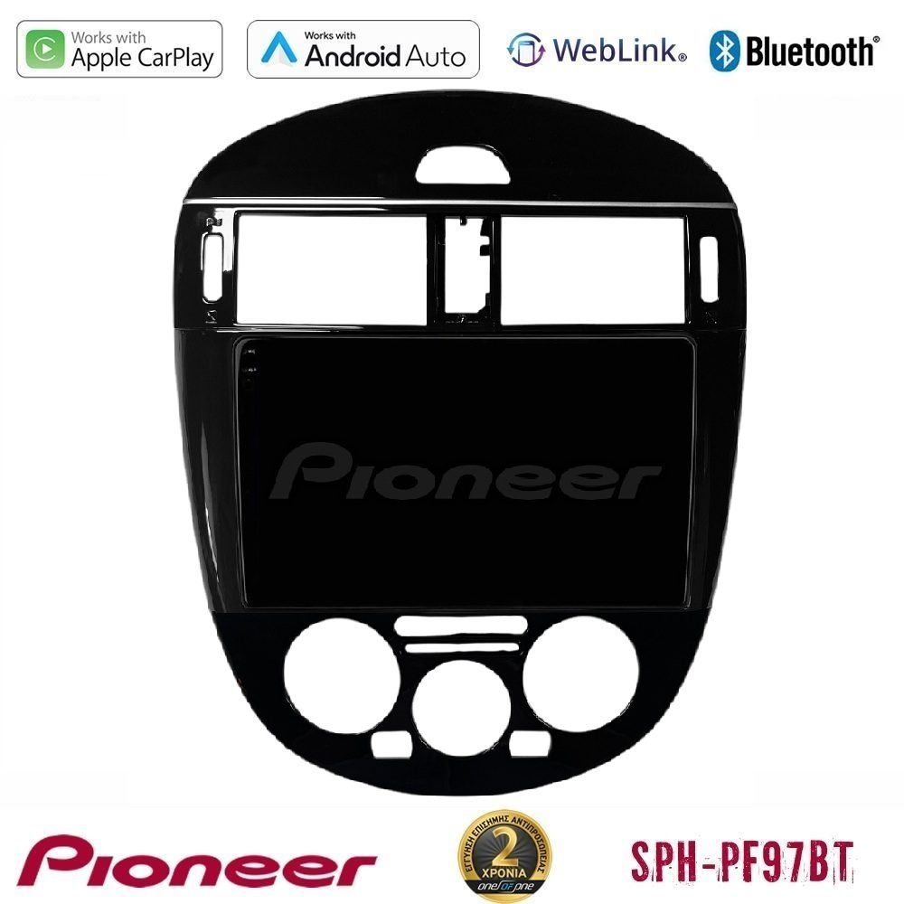 Pioneer SPH-PF97BT Series Nissan Pulsar 2015-2018 (Manual A/C) Multimedia Station 9" (Tablet Style) Με Carplay & Android Auto