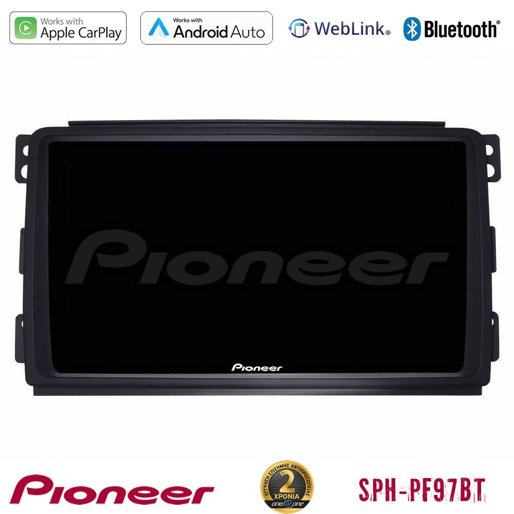 Pioneer SPH-PF97BT Series Smart 451 Multimedia Station 9" (Tablet Style) Με Carplay & Android Auto