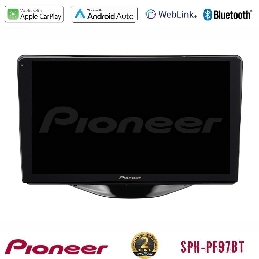 Pioneer SPH-PF97BT Series Toyota Aygo | Citroen C1 | Peugeot 108 Multimedia Station 9" (Tablet Style) Με Carplay & Android Auto