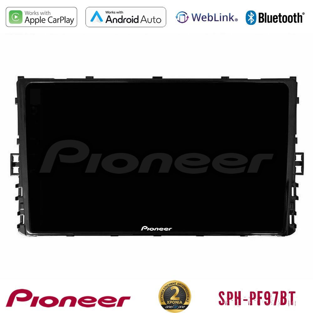Pioneer SPH-PF97BT Series VW MQB 2017-> Multimedia Station 9" (Tablet Style) Με Carplay & Android Auto