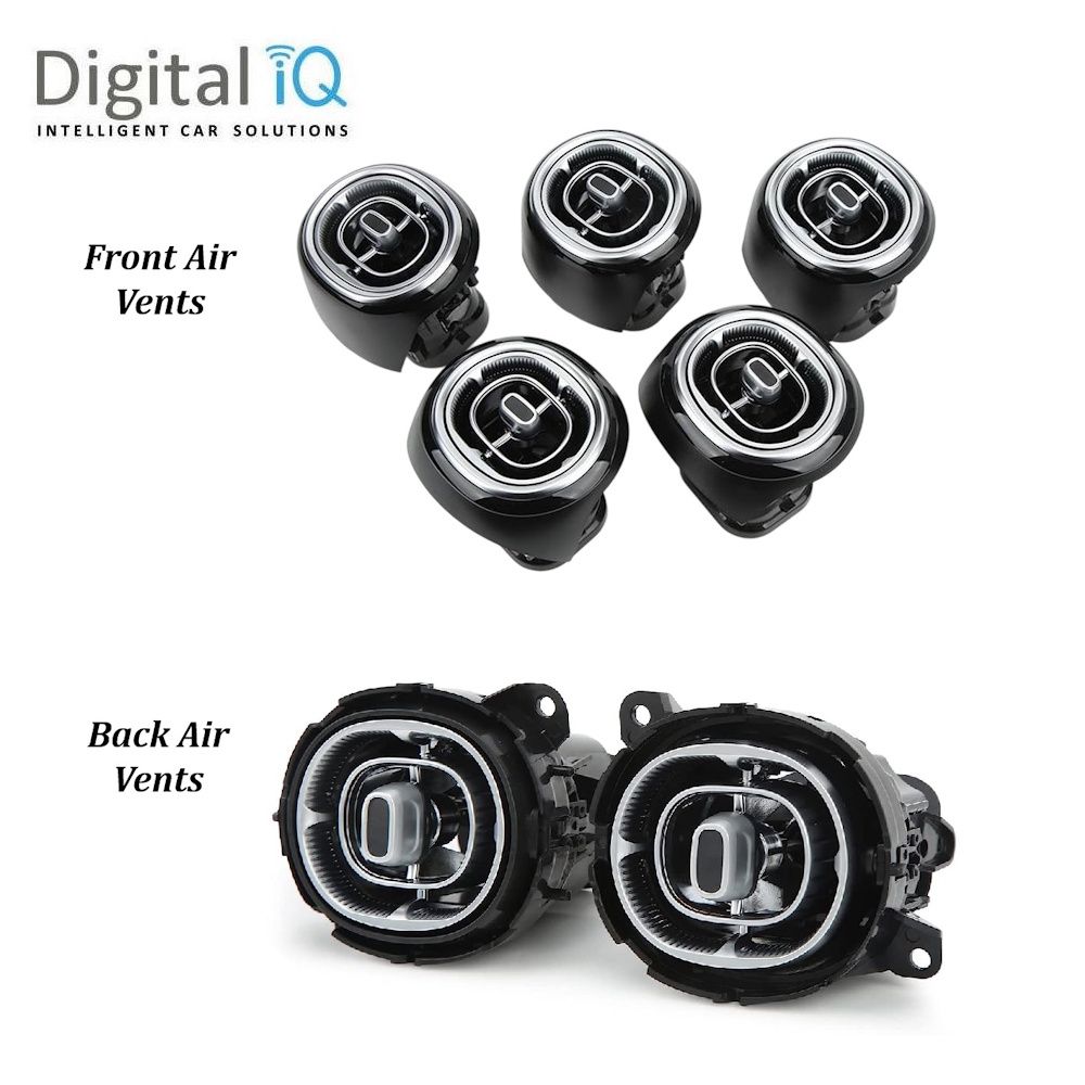 DIQ AMBIENT 8176 GLC AIC - BENZ GLC (X254) AIR VENTS (Digital iQ Turbine Air Vent Ambient Light Kit MERCEDES GLC (X254) mod. 2022>)