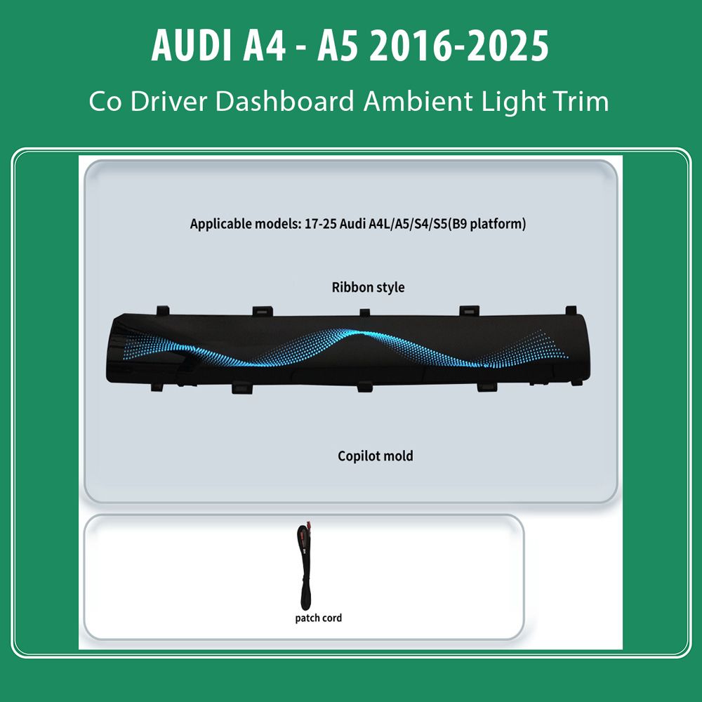 DIQ AMBIENT AUDI A4 - A5 ADPJ03 (Digital iQ Ambient Light for AUDI A4- A5 mod. 2016-2025