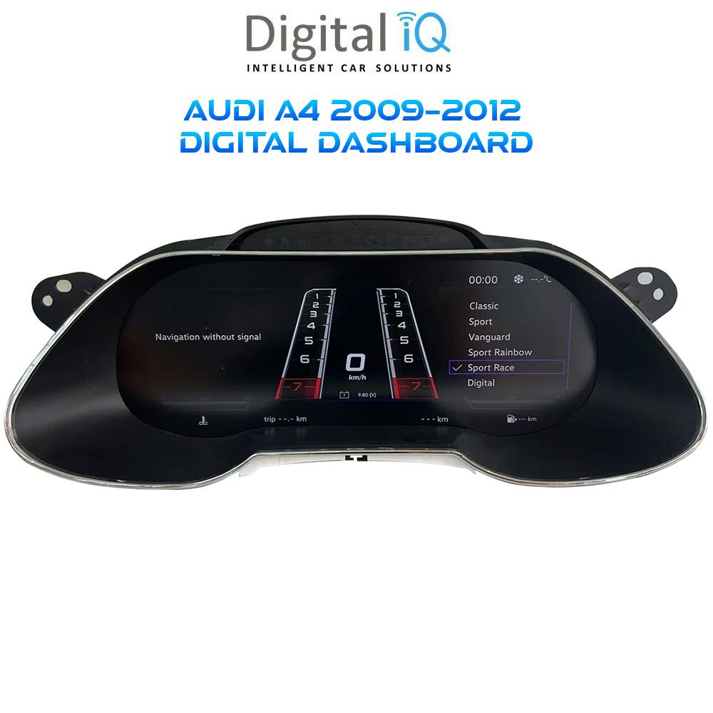 DIGITAL IQ DYL 918_DC (12.3in) DIGITAL INSTRUMENT CLUSTER for AUDI A4 mod. 2009-2012 with HDMI input DIGITAL IQ DYL 918_DC (12.3in) DIGITAL INSTRUMENT CLUSTER for AUDI A4 mod. 2009-2012 with HDMI input