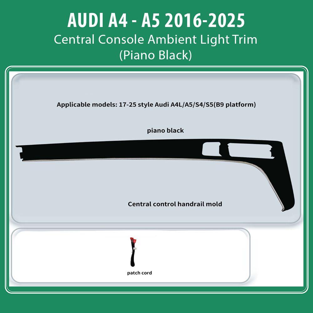 DIQ AMBIENT AUDI A4 - A5 ADPJ06 (Digital iQ Ambient Light for AUDI A4- A5 mod. 2016-2025