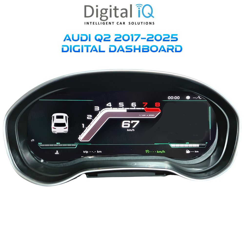 DIGITAL IQ DYL 922_DC (12.3in) DIGITAL INSTRUMENT CLUSTER for AUDI Q2 mod. 2017-2025 with HDMI input