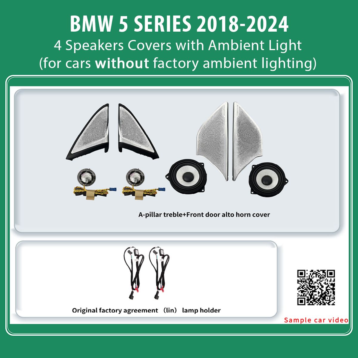 DIQ AMBIENT BMW S.5 BMPJ19 (Digital iQ Ambient Light for BMW Series 5 (G30-G31-G38) mod. 2018-2024