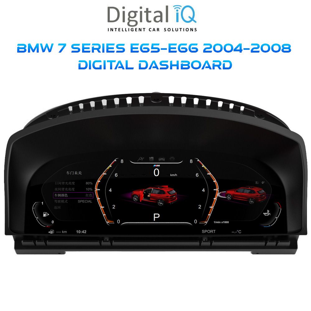 DIGITAL IQ DDD 959_DC (12.3in) DIGITAL INSTRUMENT CLUSTER for BMW 7 Series (E65-E66) mod. 2004-2008