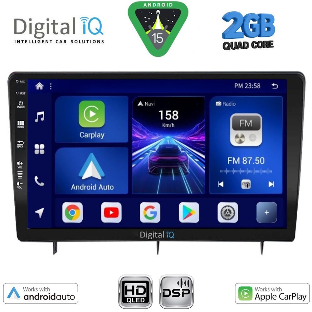 DIGITAL IQ BXC 3192_CPAA (10inc) MULTIMEDIA TABLET for HONDA CIVIC mod. 2022-2026
