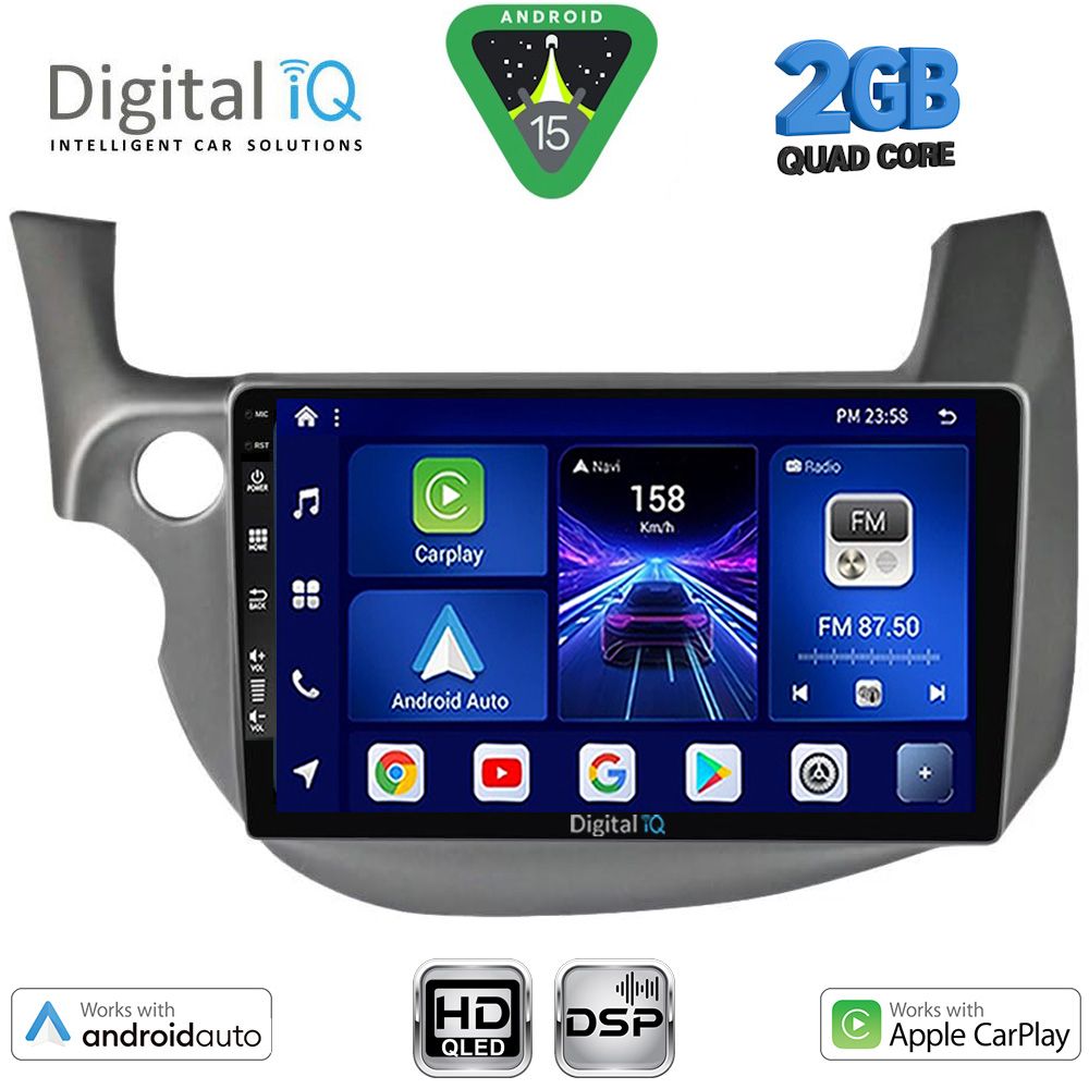 DIGITAL IQ BXC 3211_CPAA (10inc) MULTIMEDIA TABLET for HONDA JAZZ mod. 2008-2012
