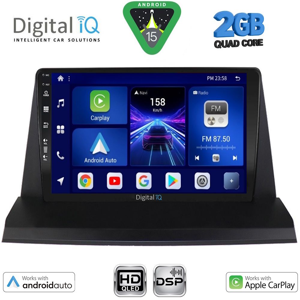 DIGITAL IQ BXC 3350_CPAA (9inc) MULTIMEDIA TABLET for LEXUS NX 200 mod. 2014-2022