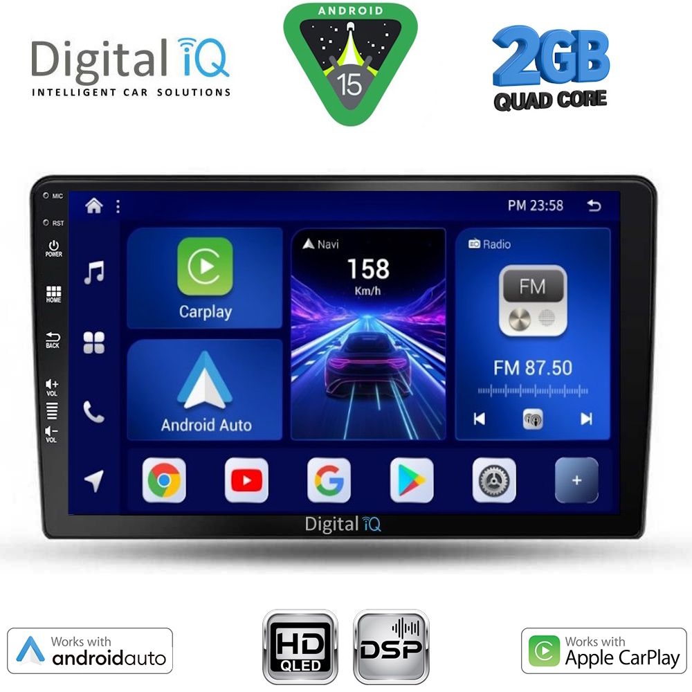DIGITAL IQ BXC 3476_CPAA (10inc) MULTIMEDIA TABLET for NISSAN XTRAIL mod. 2004-2007
