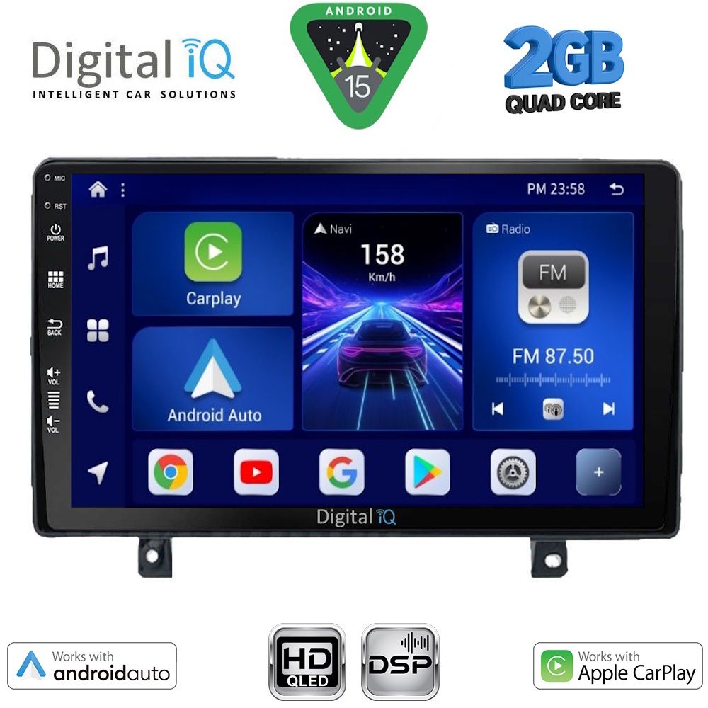 DIGITAL IQ BXC 3485_CPAA (9inc) MULTIMEDIA TABLET for OPEL ASTRA H mod. 2004-2010