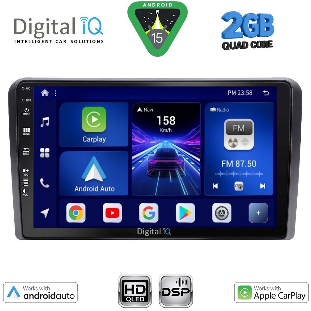 DIGITAL IQ BXC 3510_CPAA (9inc) MULTIMEDIA TABLET for CITROEN - PEUGEOT - TOYOTA