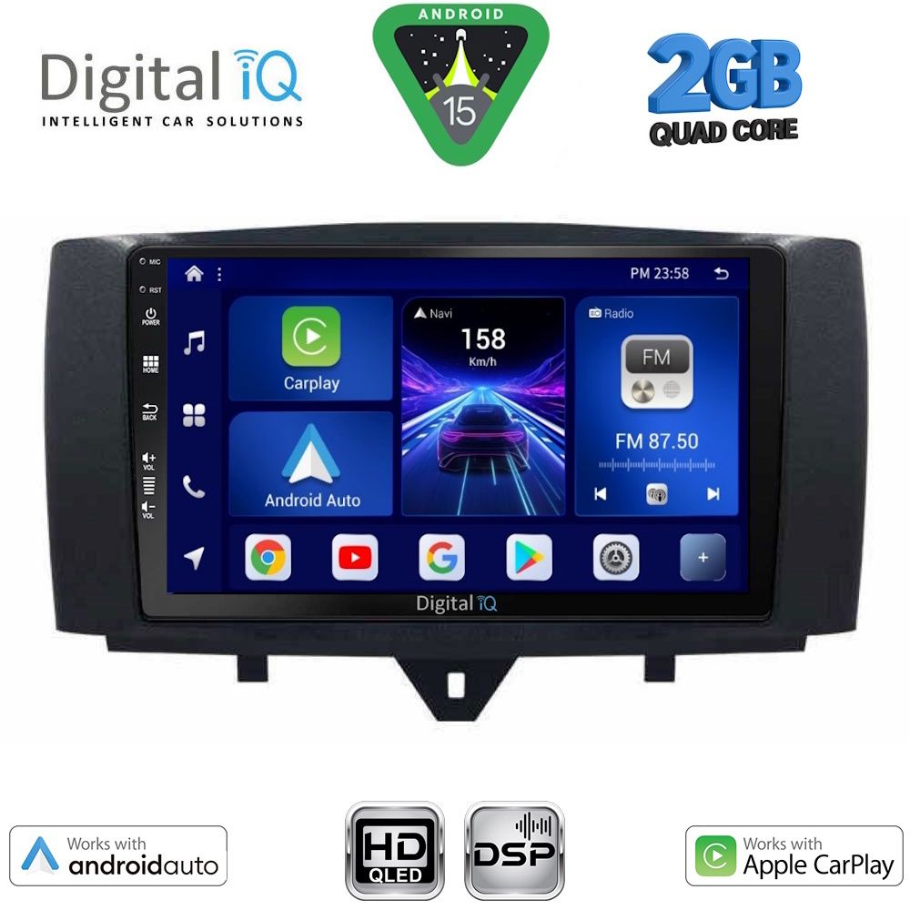 DIGITAL IQ BXC 3622_CPAA (9inc) MULTIMEDIA TABLET for SMART (451) mod. 2010-2015