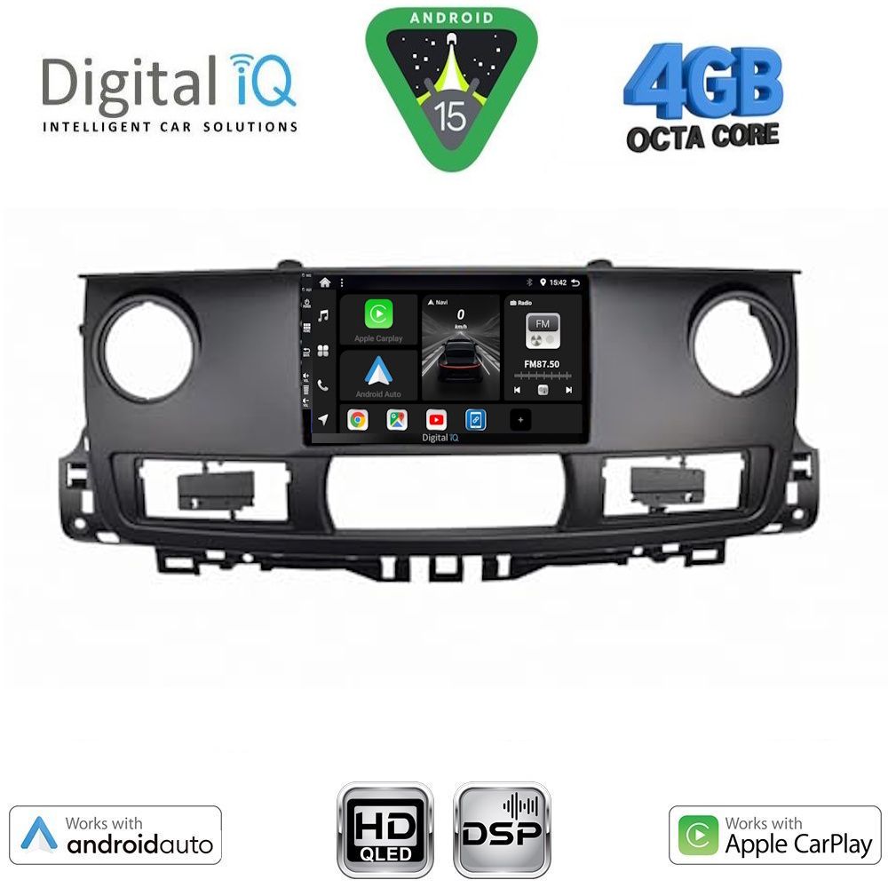 DIGITAL IQ BXF 16554_CPAA (9inc) MULTIMEDIA TABLET for RENAULT MASTER mod. 2003-2010