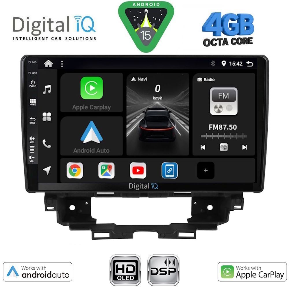 DIGITAL IQ BXF 16557_CPAA (10inc) MULTIMEDIA TABLET for RENAULT KANGOO mod. 2021+