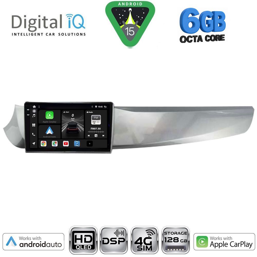 DIGITAL IQ BXF 17025_CPAA (9inc) MULTIMEDIA TABLET for ALFA ROMEO GIULIETTA mod. 2010-2014