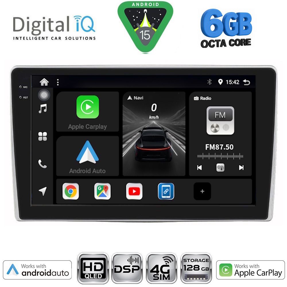 DIGITAL IQ BXF 17028_CPAA (9inc) MULTIMEDIA TABLET for ALFA ROMEO MITO mod. 2008-2018