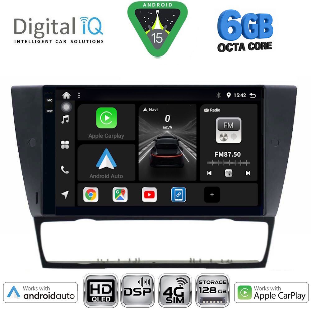DIGITAL IQ BXF 17043_CPAA (9inc) MULTIMEDIA TABLET for BMW E90-E91-E92-E93 mod. 2005-2012