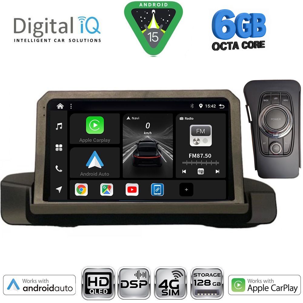 DIGITAL IQ BXF 17044_CPAA (9inc) MULTIMEDIA TABLET for BMW S.3 (E90-91-92) mod. 2005-2012