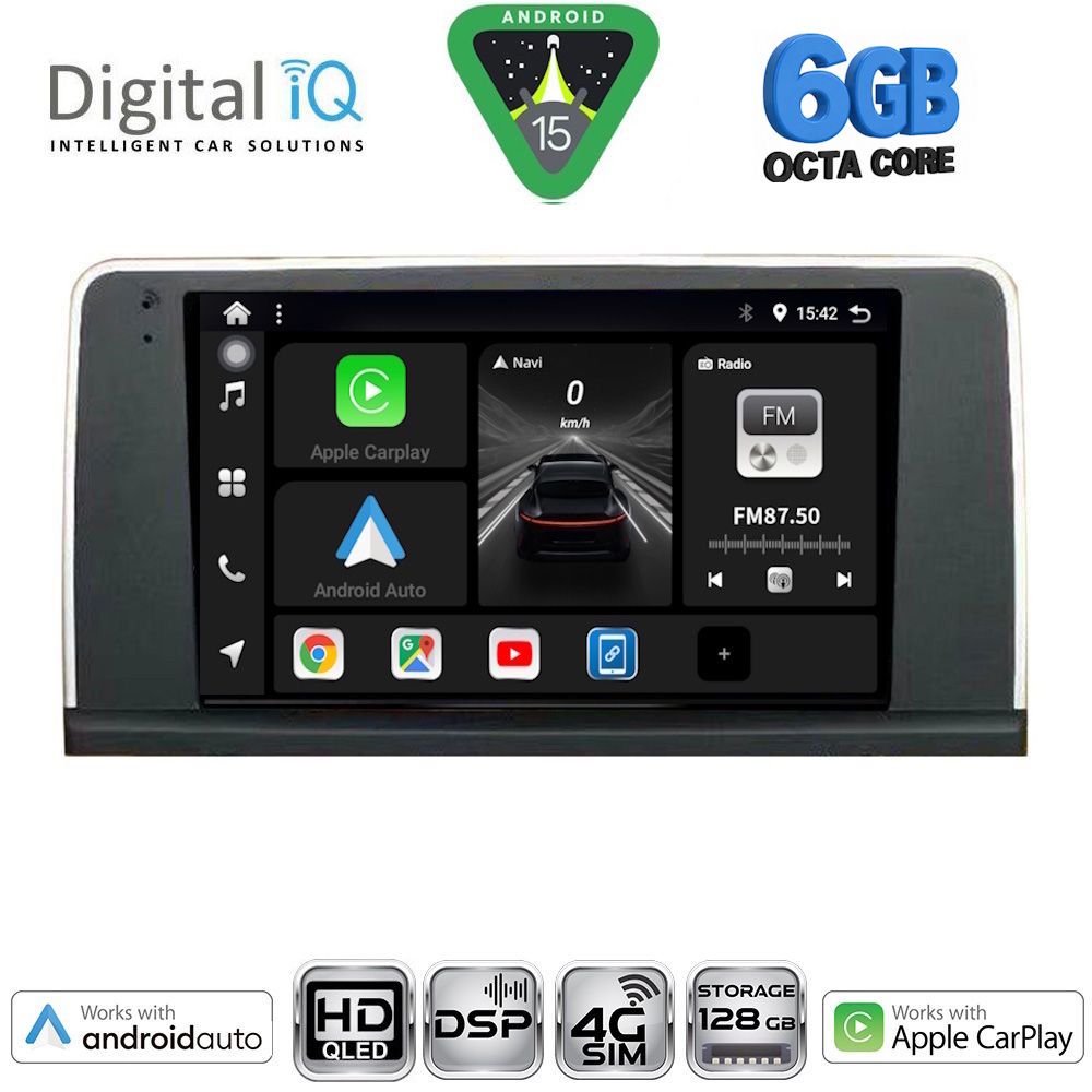 DIGITAL IQ BXF 17060_CPAA (9inc) (CCC) MULTIMEDIA TABLET for BMW X5 (E70) – X6 (E71) mod. 2006-2009