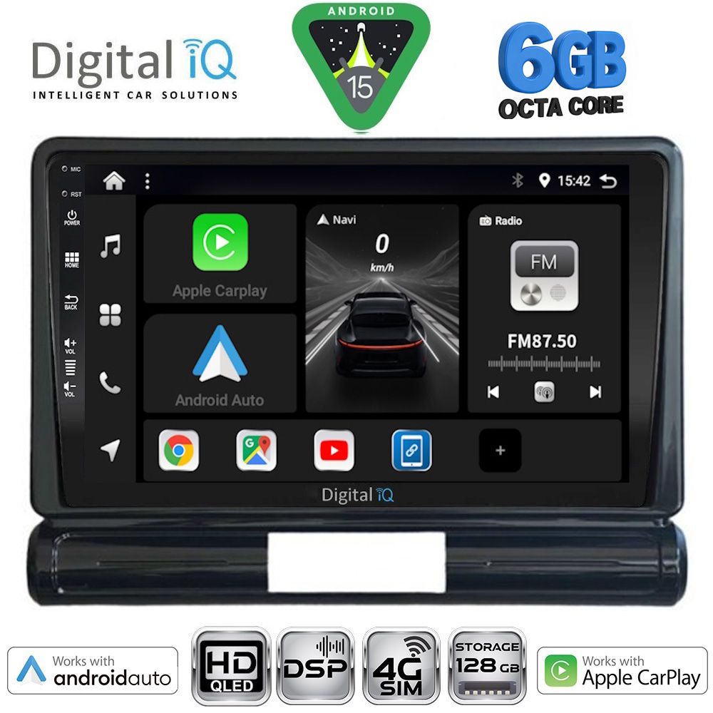 DIGITAL IQ BXF 17093L_CPAA (9inc) MULTIMEDIA TABLET for CITROEN C3 - DS3 mod. 2016-2024