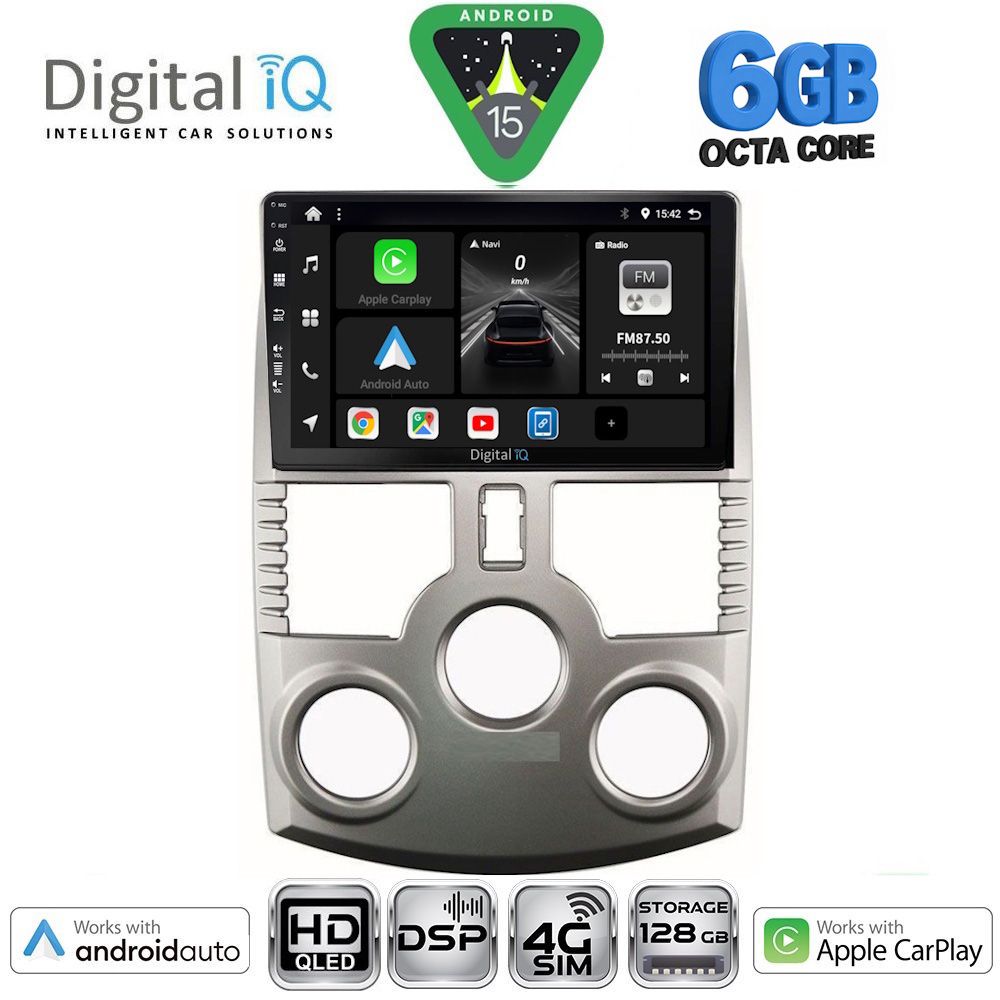 DIGITAL IQ BXF 17126_CPAA (9inc) MULTIMEDIA TABLET for DAIHATSU TERIOS mod. 2006-2017