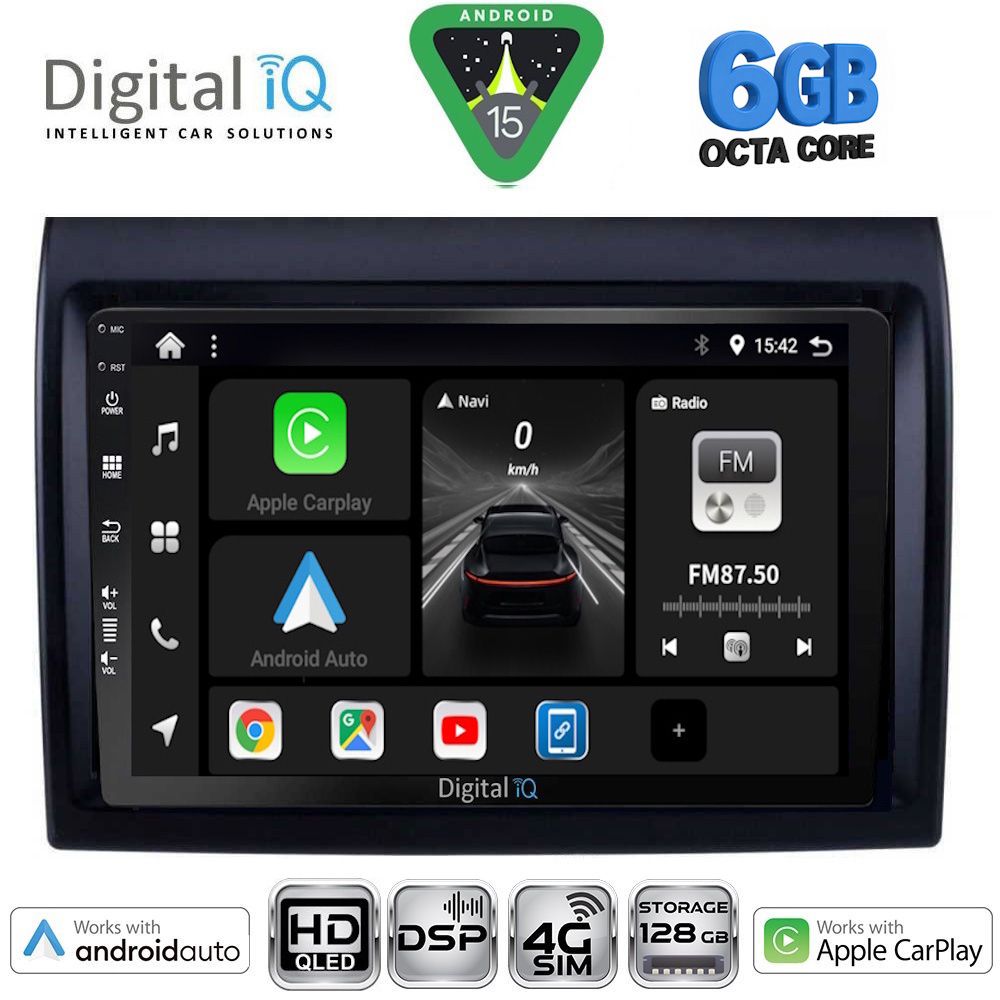 DIGITAL IQ BXF 17140_CPAA (9inc) MULTIMEDIA TABLET for FIAT DUCATO mod. 2006-2011
