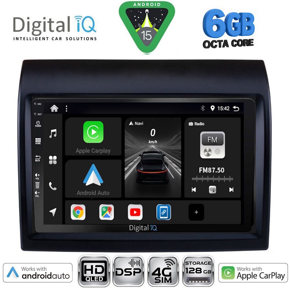 DIGITAL IQ BXF 17141_CPAA (9inc) MULTIMEDIA TABLET for FIAT DUCATO – CITROEN JUMPER – PEUGEOT BOXER mod. 2011-2021
