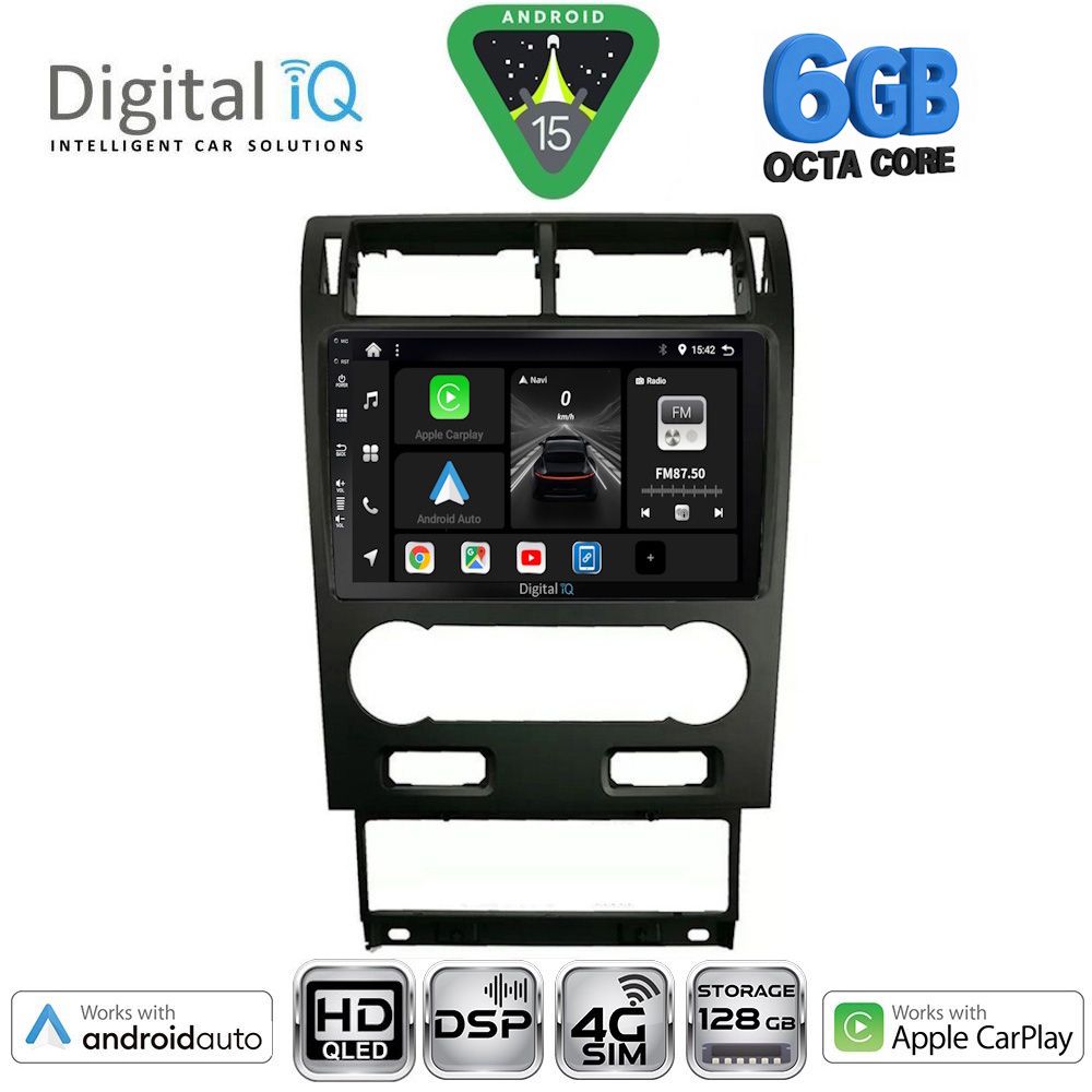 DIGITAL IQ BXF 17161A_CPAA (9inc) MULTIMEDIA TABLET for FORD MONDEO mod. 2003-2006