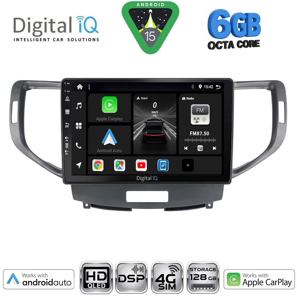 DIGITAL IQ BXF 17183_CPAA (9inc) MULTIMEDIA TABLET for HONDA ACCORD mod. 2008-2013