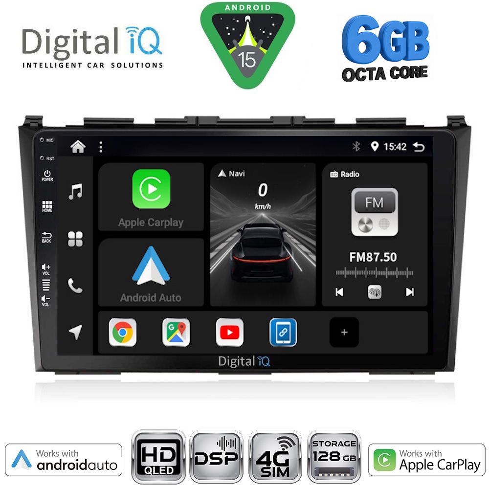 DIGITAL IQ BXF 17197_CPAA (9inc) MULTIMEDIA TABLET for HONDA CRV mod. 2006-2012