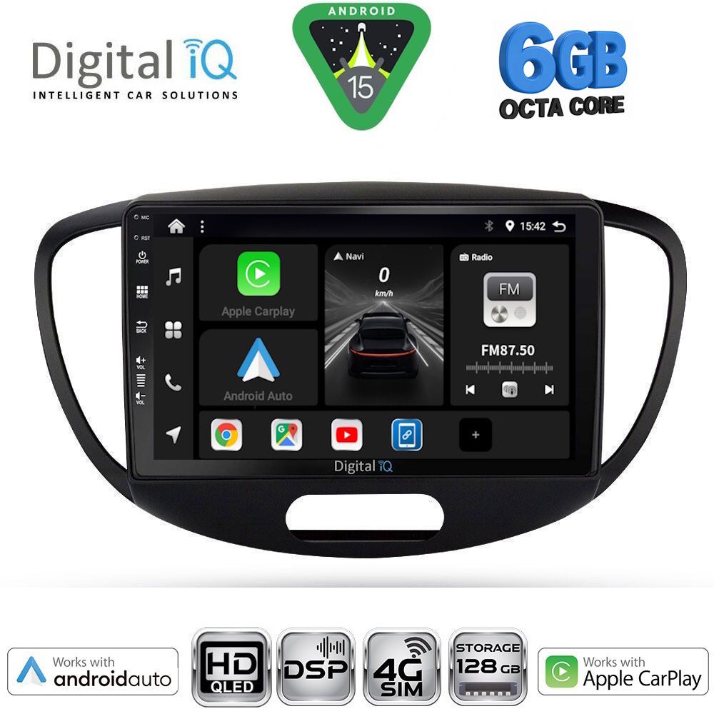 DIGITAL IQ BXF 17223_CPAA (9inc) MULTIMEDIA TABLET for HYUNDAI i10 mod. 2008-2013